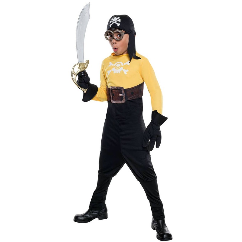 Minion Pirate Kids Dress Up Costume