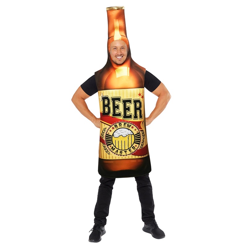 Novelty Mens Beer Bottle Tunic Costume
