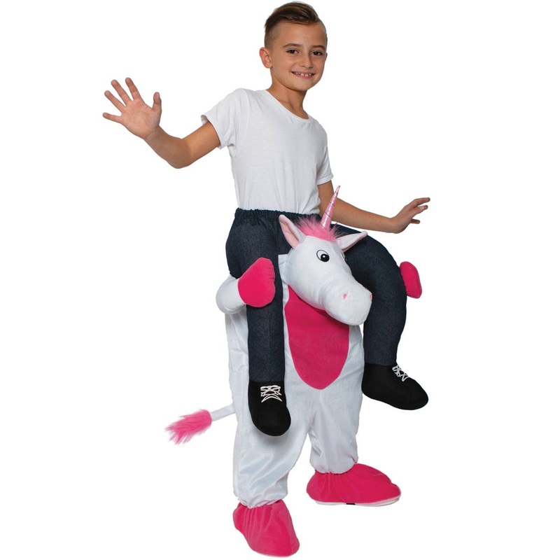 Piggyback Mythical Unicorn Kids Dress Up Costume