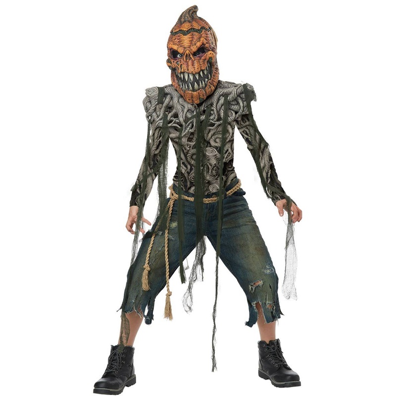 Pumpkin Creature Boys Halloween Costume