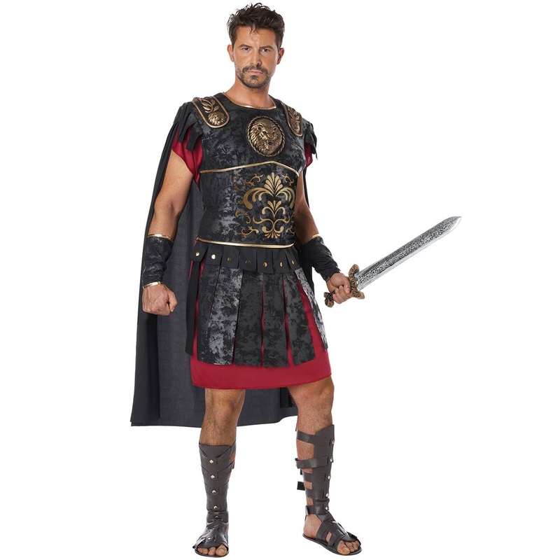 Roman Warrior Mens Gladiator Dress Up Costume