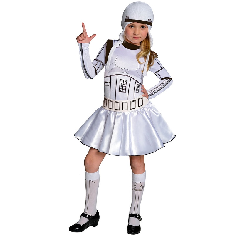 Sassy Stormtrooper Girls Star Wars Costume