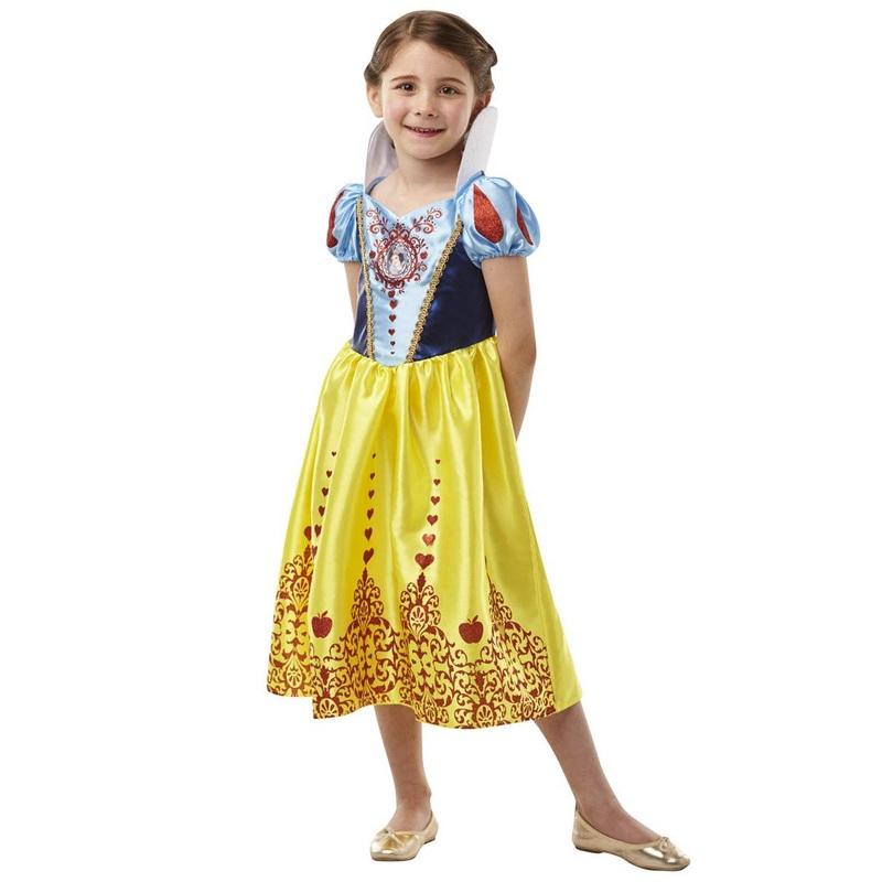 Snow White Gem Princess Girls Dress Up Costume