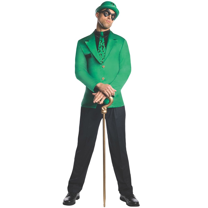 The Riddler Deluxe Mens DC Batman Villain Costume