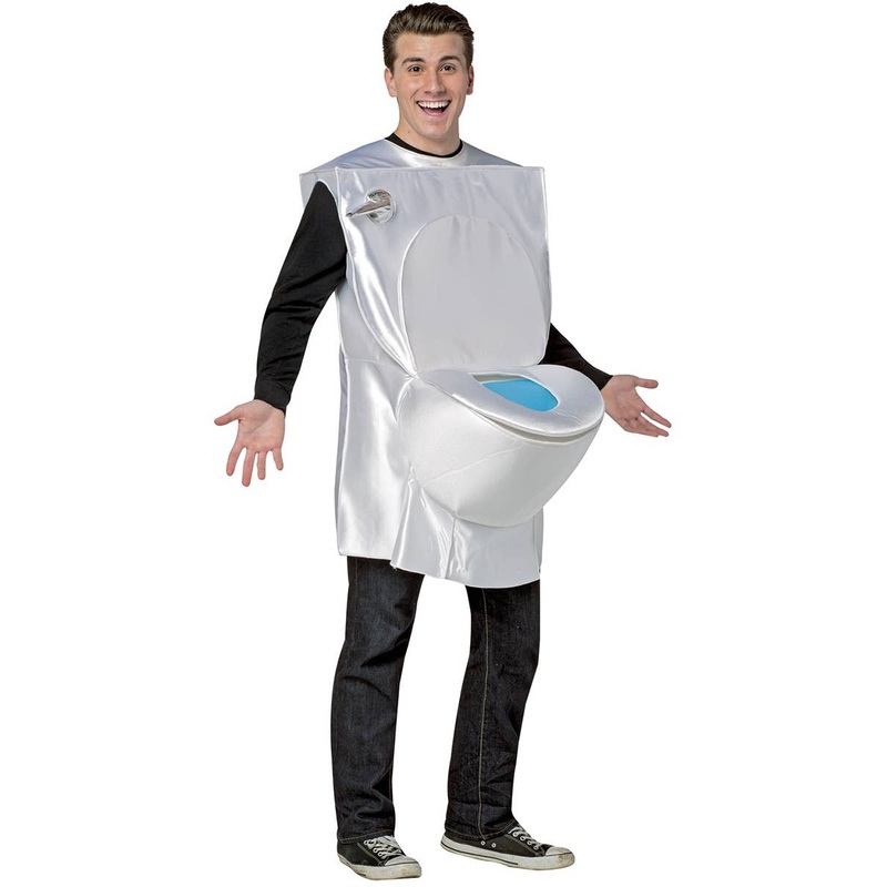 Toilet Bowl Adults Funny Costume