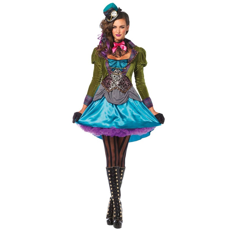Wonderland Mad Hatter Deluxe Womens Costume