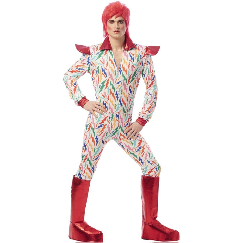 Ziggy Stardust Mens David Bowie Inspired Costume