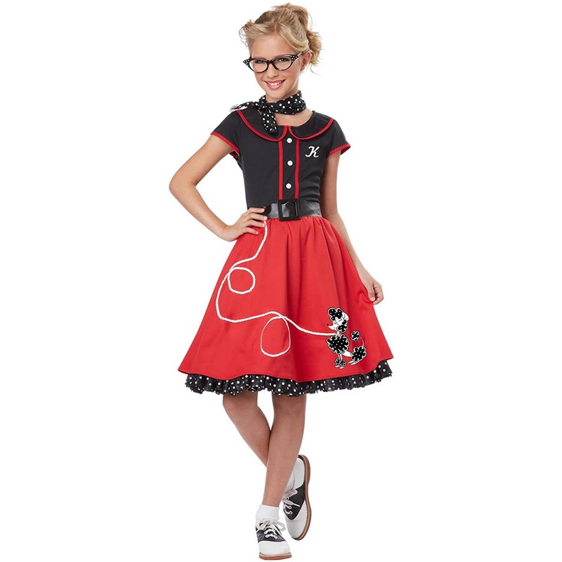 50s Sweetheart Girls Dress Up Costume