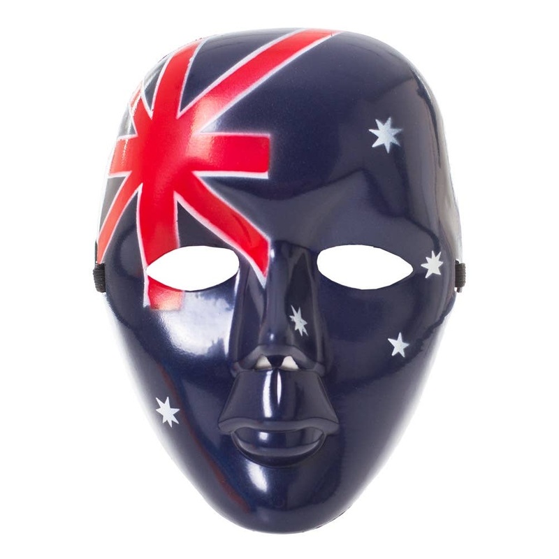 Australian Flag Full Face Mask