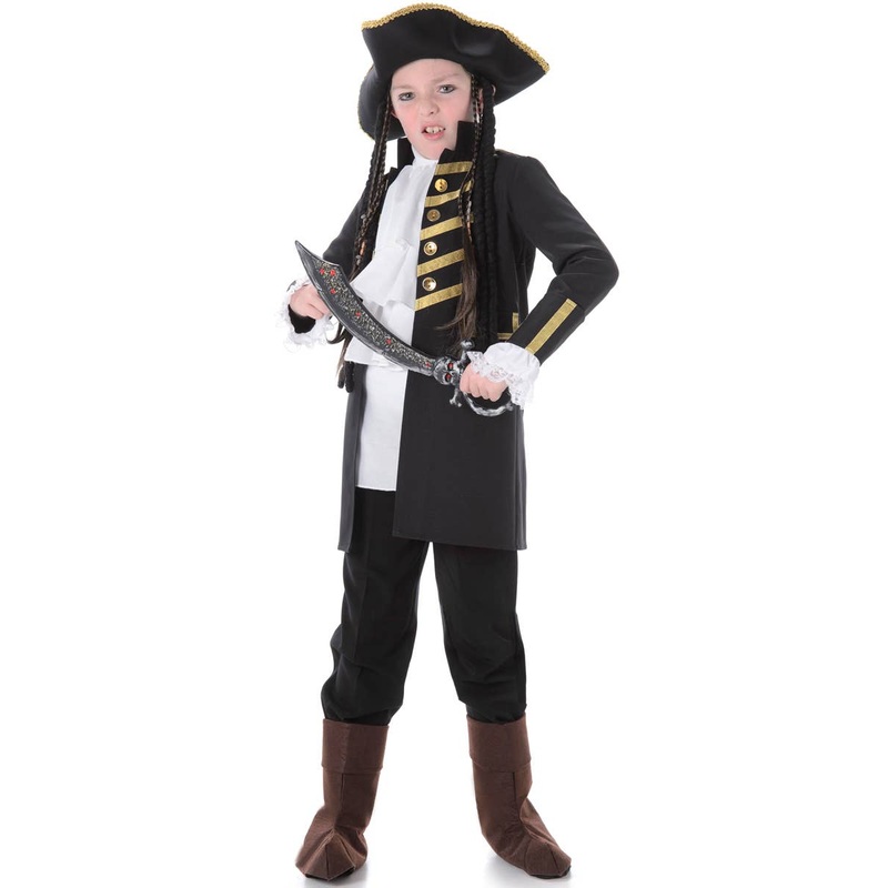 Buccaneer Pirate Boys Fancy Dress Costume