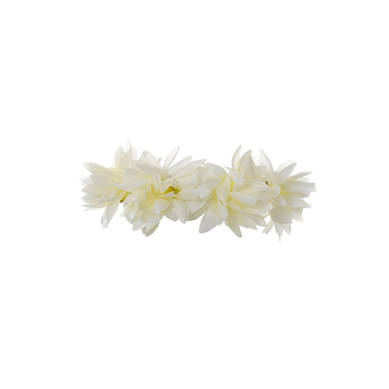 Classic Cream Fairy Flower Crown Headband