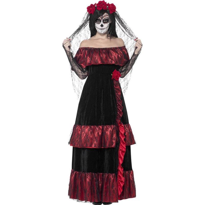 Day of the Dead Bride Womens Halloween Costume