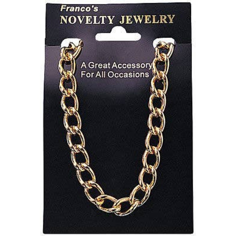 Gangster Large Gold Novelty Bling Chain