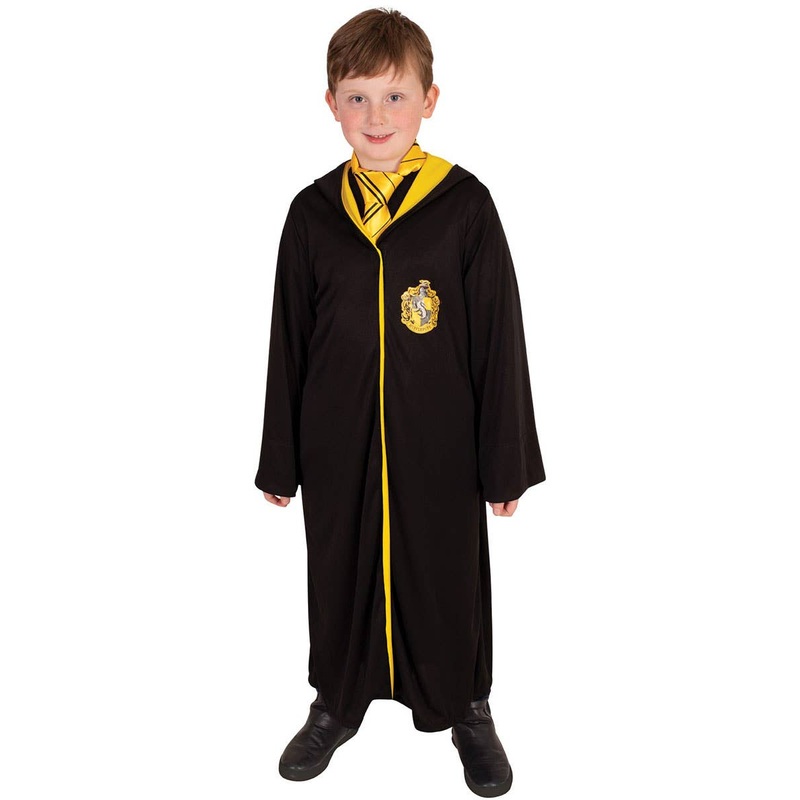 Harry Potter Hufflepuff House Boys Book Week Costume Robe