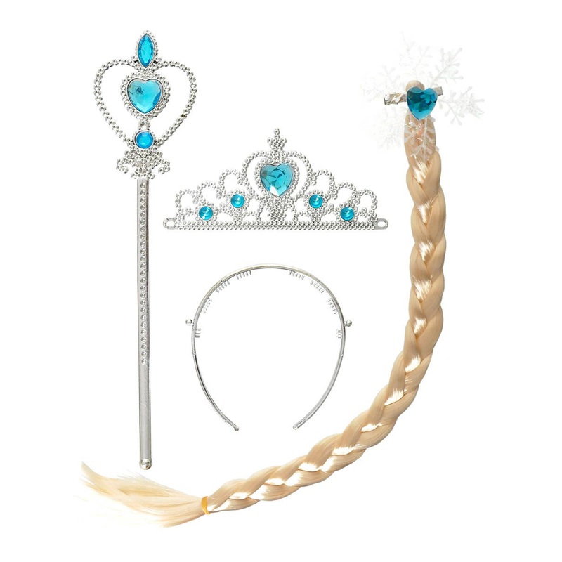 Ice Queen Girls Costume Accessory Set