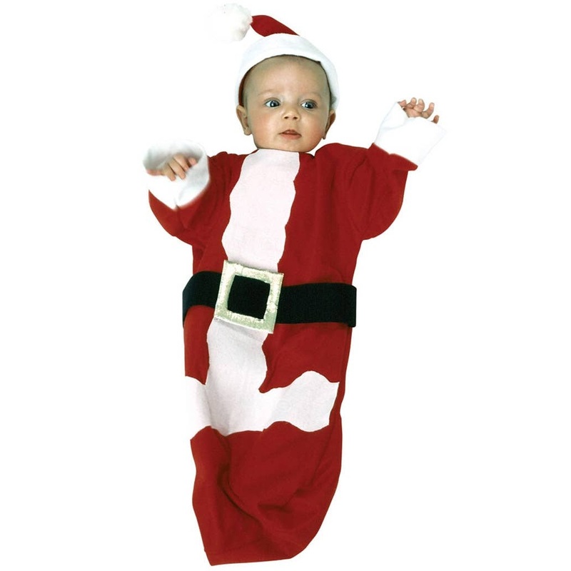 Infant Santa Claus Bunting Christmas Costume