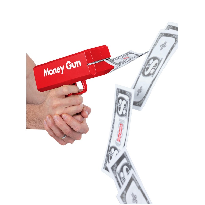 Make It Rain Novelty Fake Money Gun