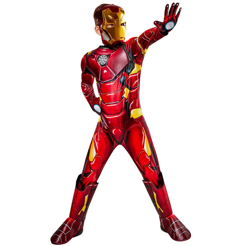 Marvel Comics Iron Man Premium Boys Superhero Costume
