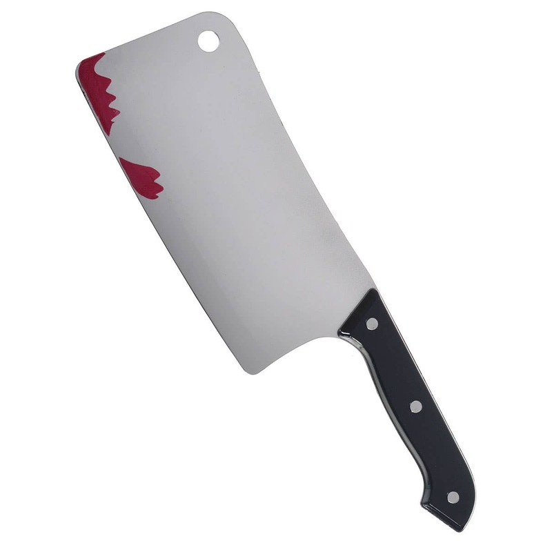 Novelty Blood Splattered Butcher Cleaver Costume Weapon
