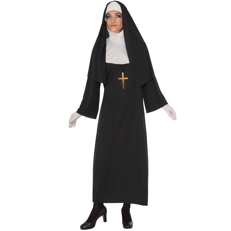 Pious Womens Classic Nun Dress Up Costume