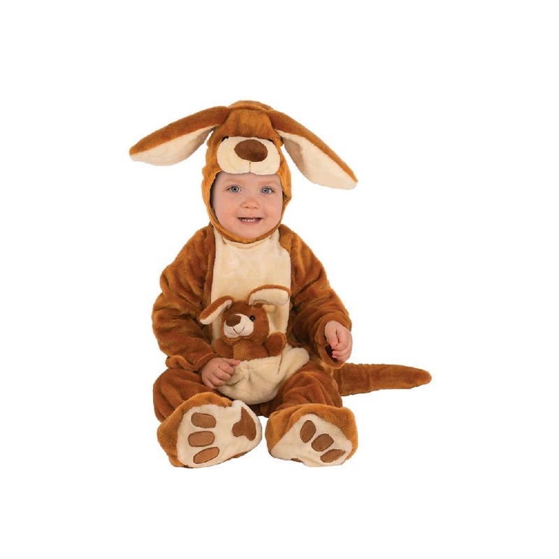 Plush Toddler Kangaroo Onesie Animal Costume