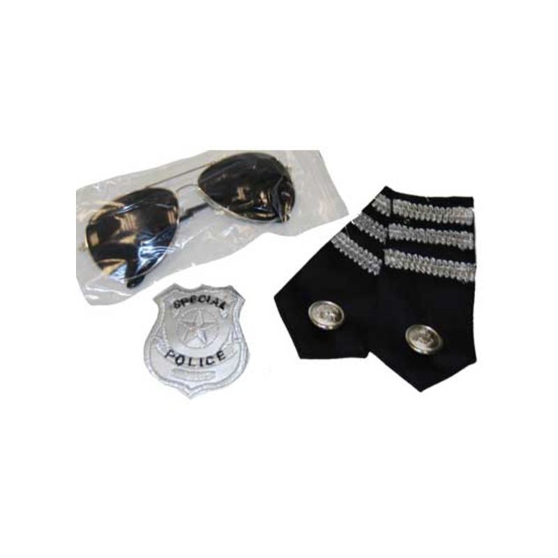 Police Officer Costume Accessory Kit