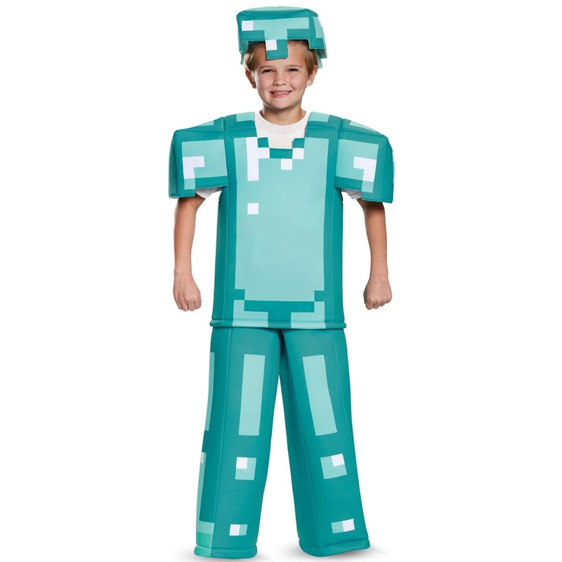 Prestige Minecraft Diamond Amour Childrens Book Week Costume