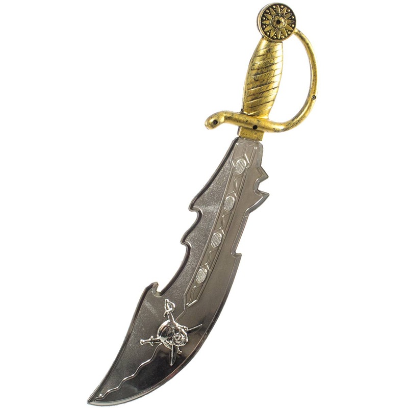 Skull Pirate Cutlass Costume Sword