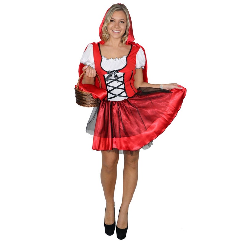 Storybook Sweetie Womens Red Riding Hood Costume