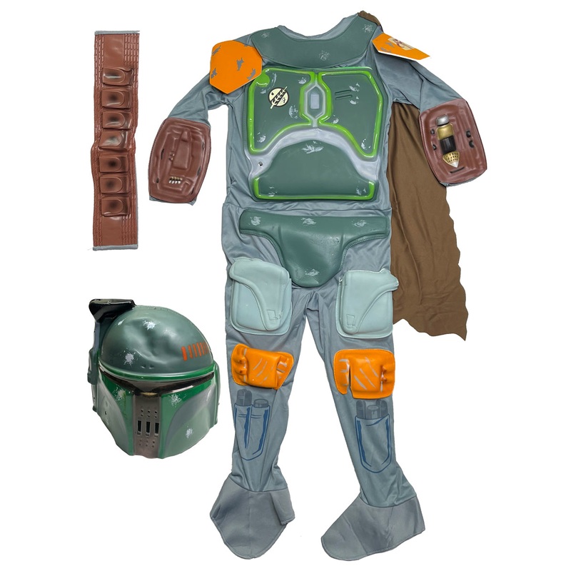 Boba Fett Boys Star Wars Costume - Size Medium