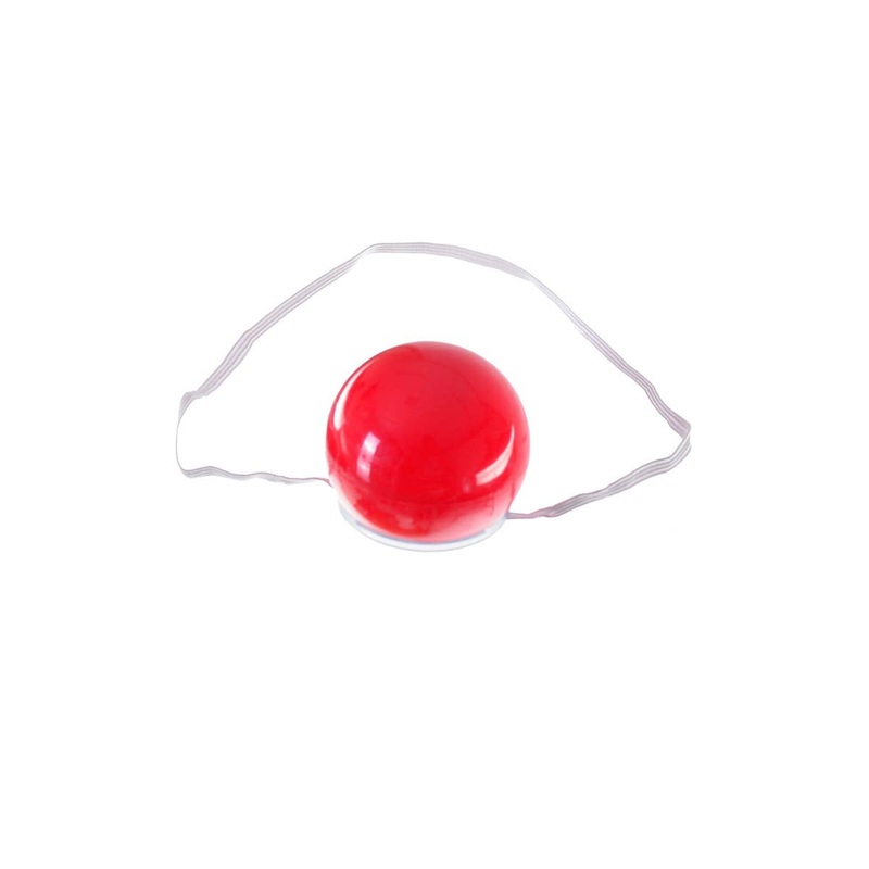 Bright Red Flashing Clown Nose Accessory