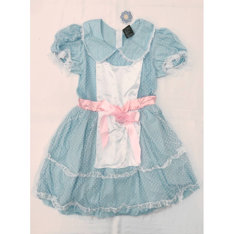 Creepy Sibling Womens Halloween Costume - Size Large