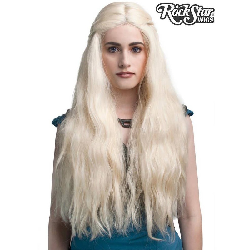 Daenerys Targaryen Blonde Lace Front Cosplay Wig for Women