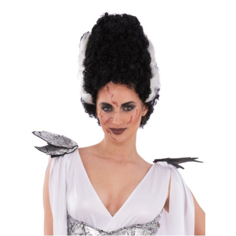 Franken Monster Bride Womens Halloween Costume Wig