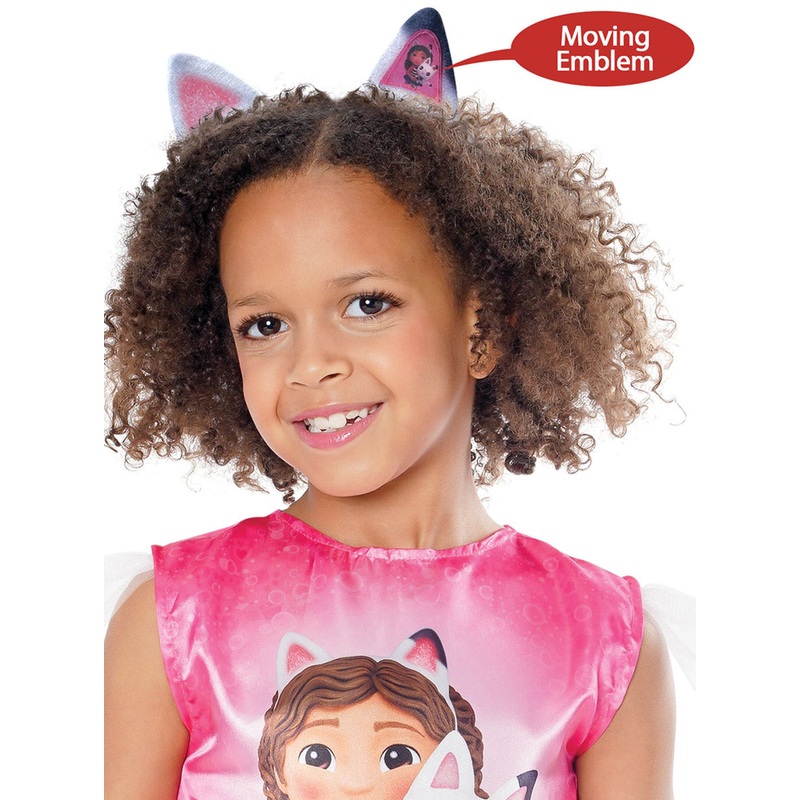 Gabbys Dollhouse Lenticular Pandy Paws Cat Costume Ears
