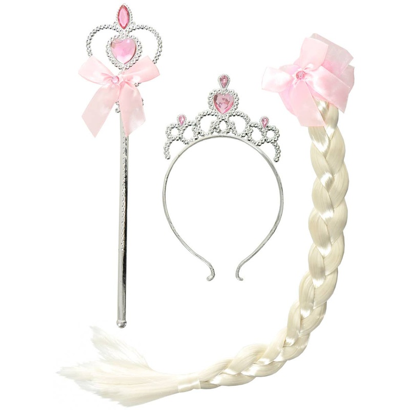 Pretty Pink Princess 3 Piece Costume Accessory Set