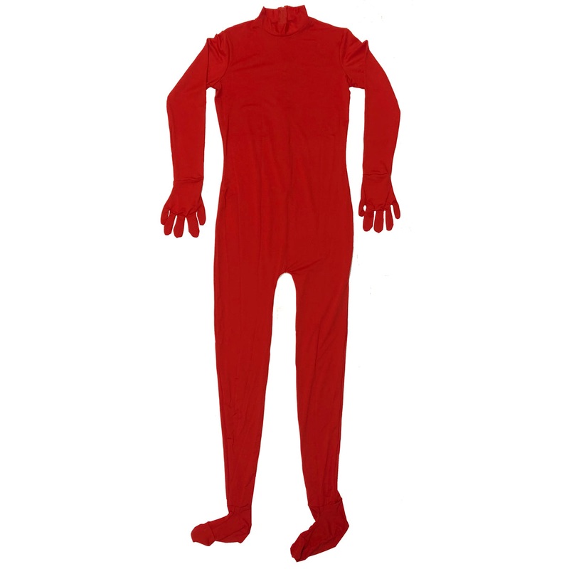 Red Morph Suit Mens Costume - Size Standard