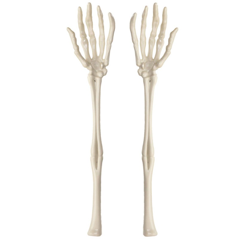 Skeleton Hands Halloween Food Servers