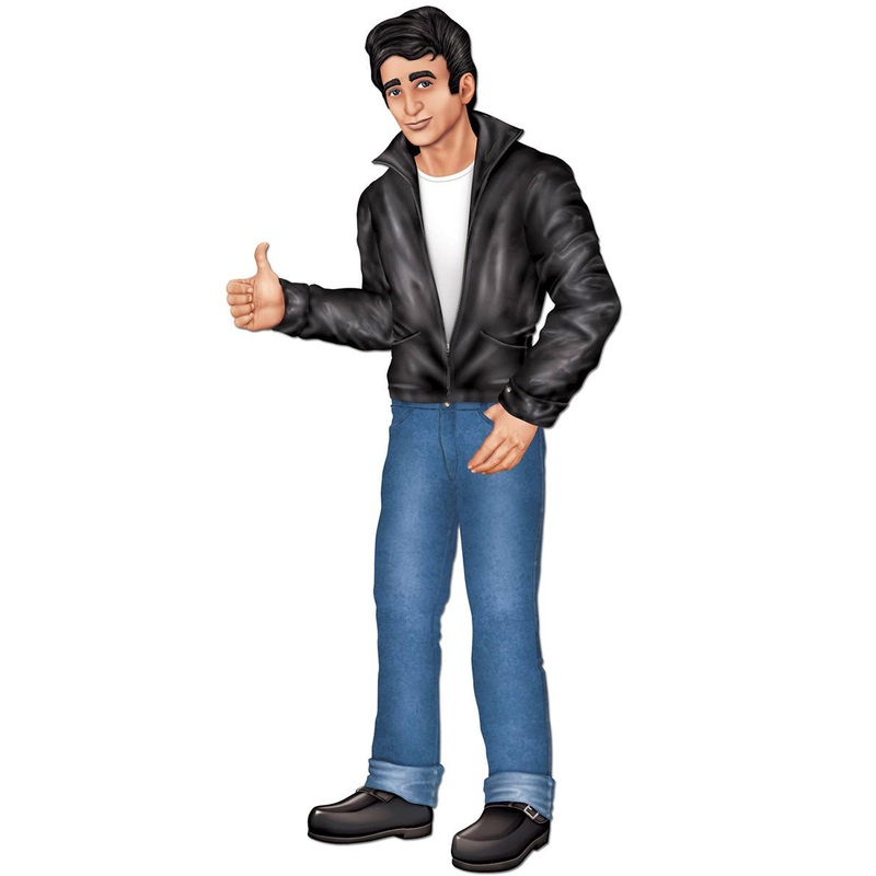 50s Greaser Guy Cut Out Party Decoration