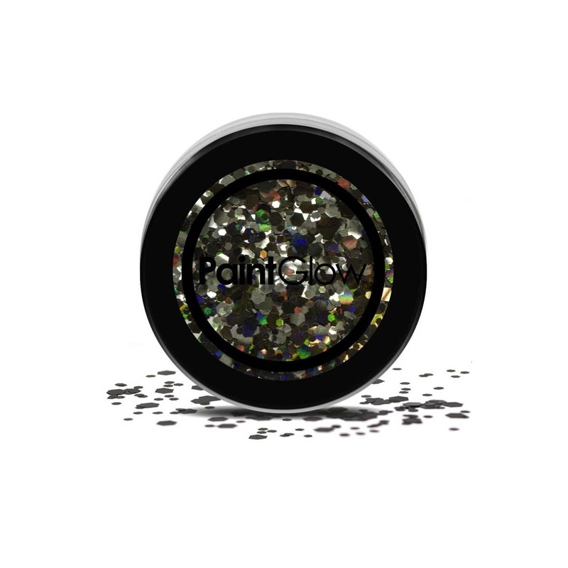 Chunky Loose Glitter Makeup - Black Enchantress