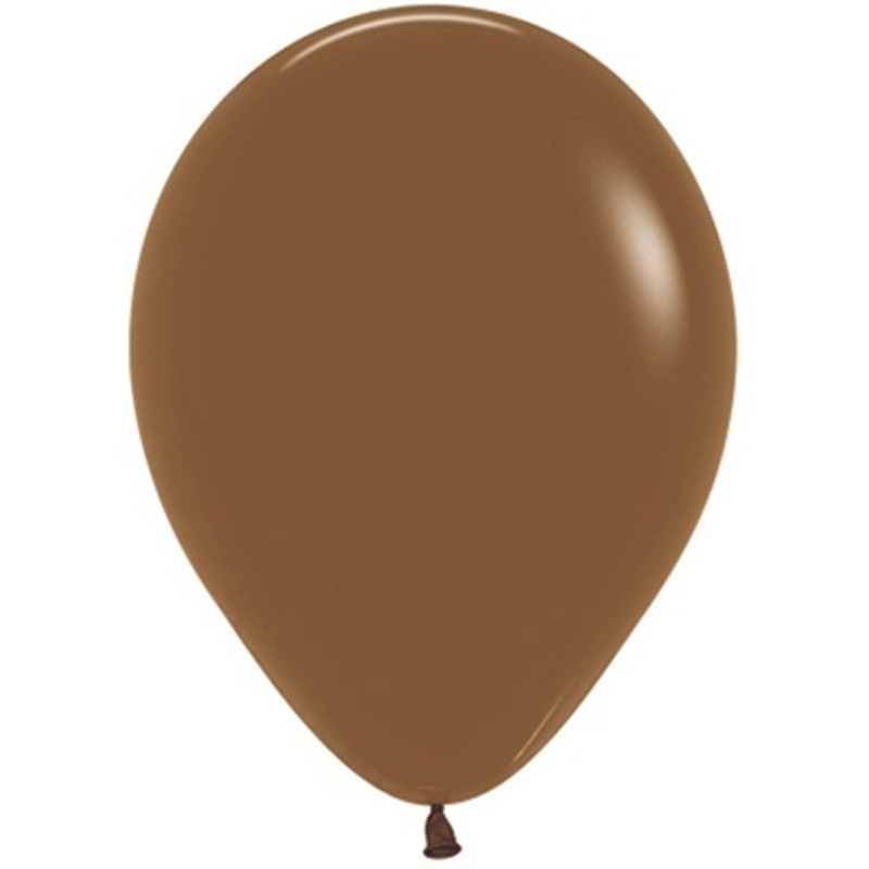 Fashion Coffee Brown Single 30cm Latex Balloon