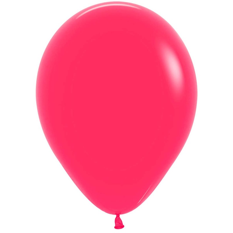 Fashion Raspberry Pink Single 30cm Latex Balloon