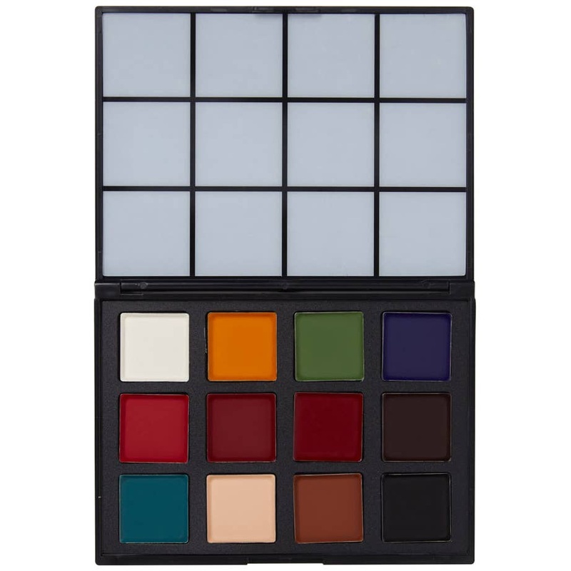 Global 12 Colour Ink FX Alcohol Activated Makeup Palette