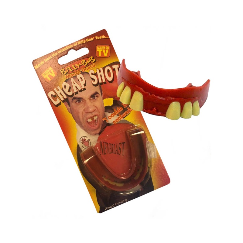 Knockout Fake Teeth Mouth Guard Costume Accessory