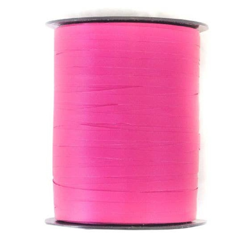 Lipstick Pink Standard Finish 455m Long Curling Ribbon
