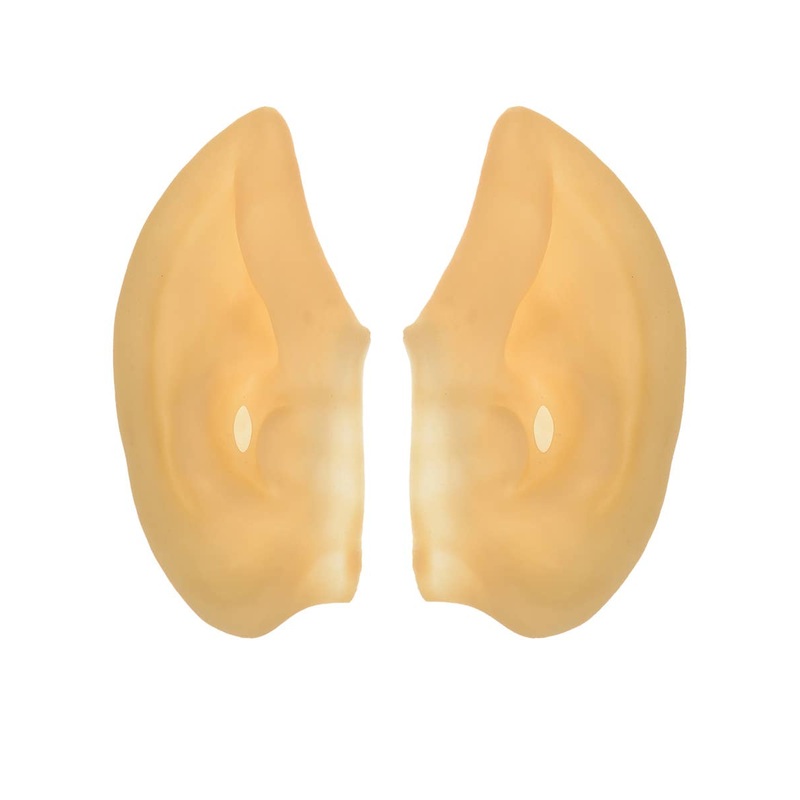 Soft Nude Colour Rubber Latex Elf Ears Costume Accessory