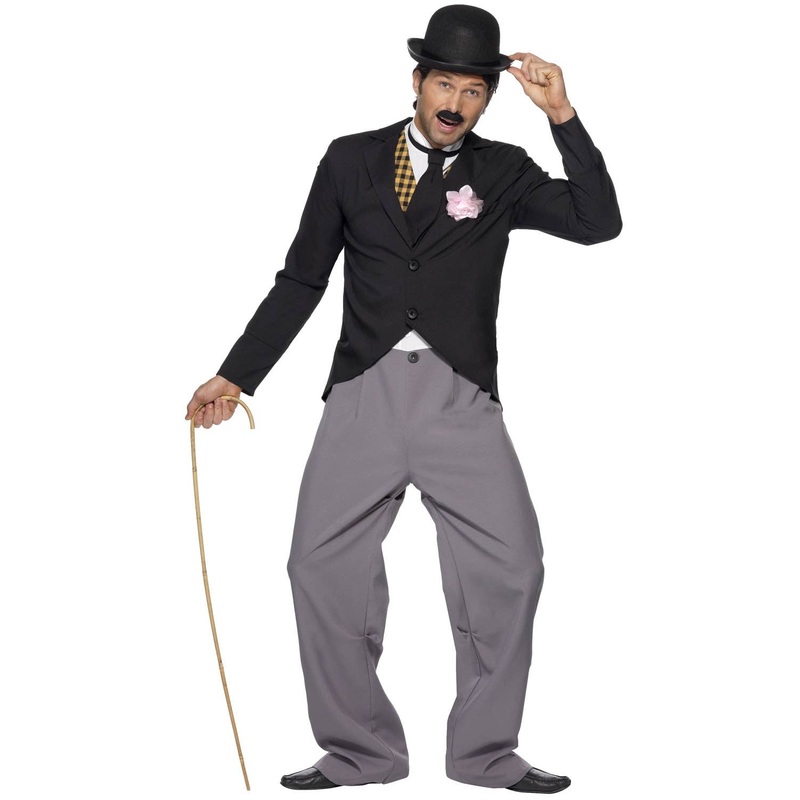 1920s Star Mens Charlie Chaplin Costume