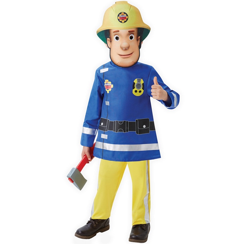 Deluxe Boys Fireman Sam Character Costume