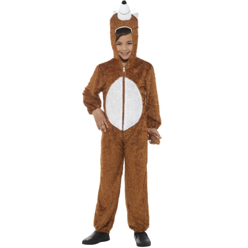 Fuzzy Fox Onesie Kids Book Week Costume