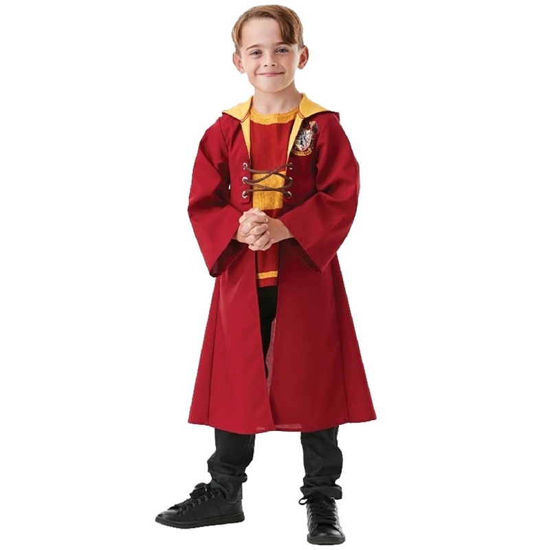 Gryffindor Quidditch Robe Boys Book Week Costume